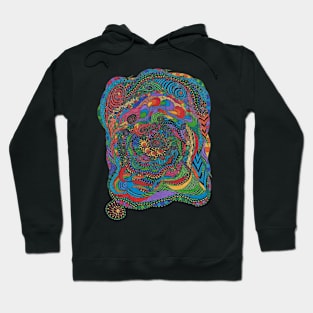 Contemporary Celtic Swirls Hoodie